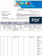 Plan de Recuperacion Pedagògica Tercero A