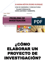 01 - Planteamiento y Definicion Del Problema PDF