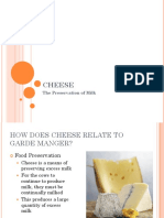 Cheese: The Preservation of Milk