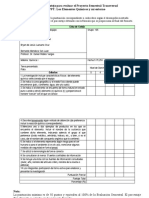 Lista de Cotejo Elementos Químicos