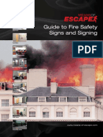 Guide To Fire Safety Signs and Signing: Reception Areas