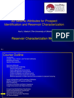 Reservoir Characterization Workflows 