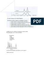 Exercices Chromatographie