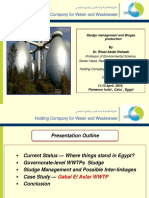 Holding Company For Water and Wastewater: Sludge Management and Biogas Production