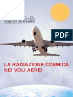 Radiazione Cosmica in Aereo