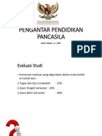 Pengantar Pendidikan Pancasila