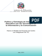 Politicas y Estrategias Tic Julio 2013 2 PDF