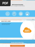 AWS Cloud :storage and Content Delivery