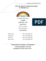 Matrial Balance Report