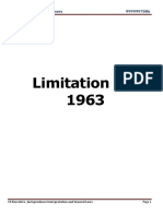 Limitation Act 1963