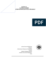 Format Laporan Akhir Praktikum Produktivitas Perairan 2018