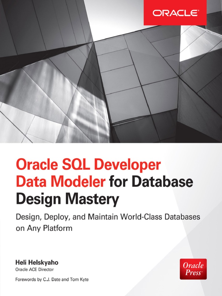 Oracle SQL Developer Data Modeler For Database Design Mastery Oracle Press PDF Relational