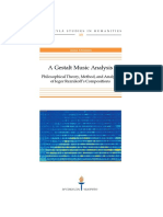 A Gestalt Music Analysis