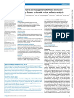 Triple Therapy in The Management of Chronic Obstructive Pulmonary Disease: Systematic Review and Meta-Analysis