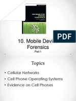 Mobile Device Forensics