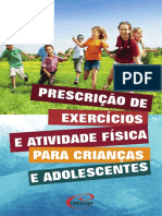 Prescrição de exercícios e atividade física para crianças e adolescentes