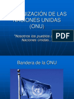 Organización de Las Naciones Unidas (ONU)