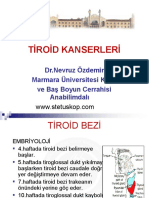 Ti̇roi̇d Kanserleri̇ (Sunum)