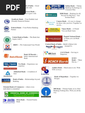Bank Logo PDF | PDF | Institutional Investors | Government Of India