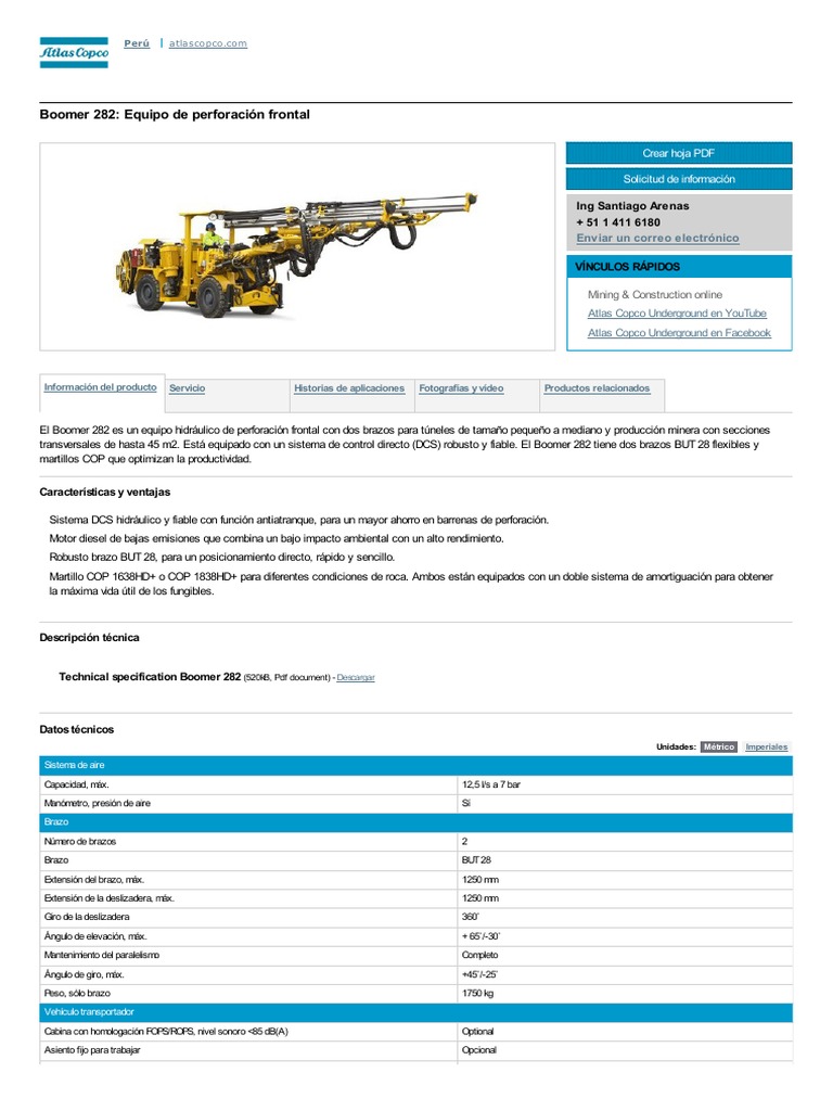 Boomer 282 PDF | PDF | Eje | Ingeniería mecánica