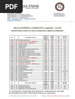 Oferta Generala Patiserie, Cofetarie Si Panificatie Congelata Casa Painii - Oct 2018 - New HORECA - SWEET
