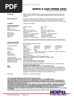 Product Data Sheet - Hempel Light Primer Eng