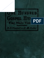 One Hundred Gospel Hymns For Male Voices