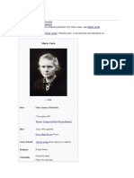 Referat Marie Curie
