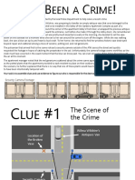 Kinematics Crime Scene - Print Outs