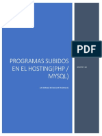 Programas en El Hosting