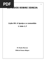 Lição 09 a Igreja e a Comunhão Dos Santos