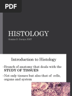 Introduction To Histology