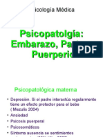 D)Psicopatolgia Embarazo, Parto y Puerperio