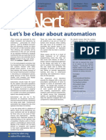 Let's Be Clear About Automation: The International Maritime Human Element Bulletin