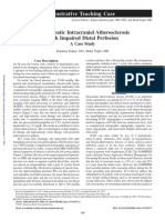 Symptomatic Intracranial Atherosclerosis With Impaired Distal Perfusion