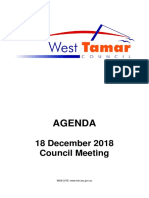 West Tamar Council Agenda