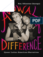 The Avowal of Difference - Queer - Ben. Sifuentes-Jauregui