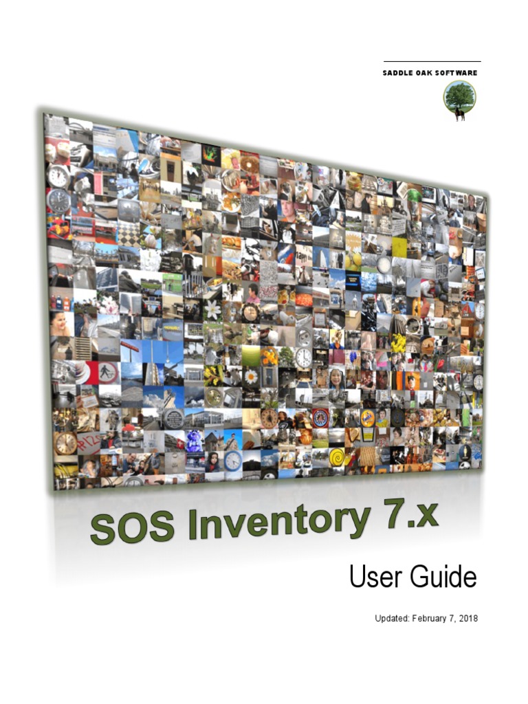 SOS Inventory User Guide PDF Receipt Quick Books