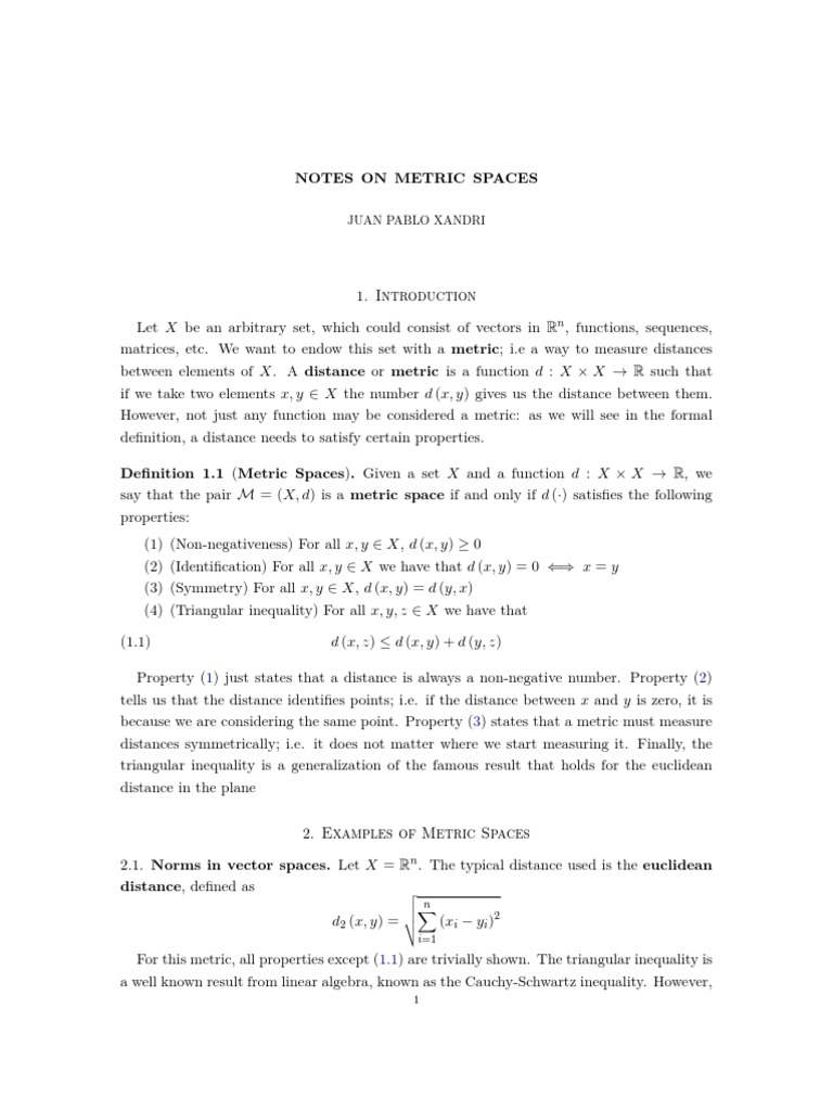 COMPACT METRIC SPACE DEFINITION visual data 6