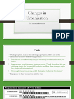 ir  changes in urbanization ppt