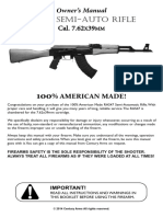 Ras47 Semi-Auto Rifle: Owner's Manual