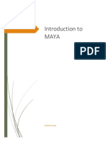 Introduction To Maya