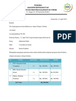 Surat Dana Medisi Fusdima