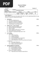 Numerical Method 1