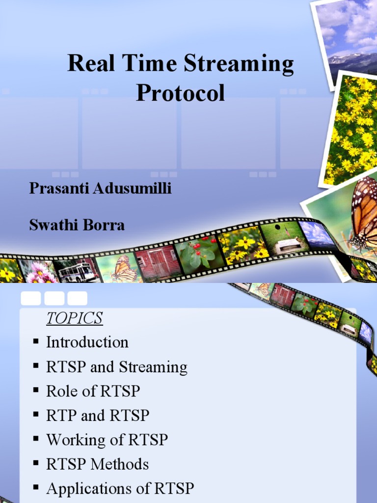 Real Time Streaming Protocol | PDF | Streaming Media | Hypertext ...