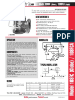 Fire Pump Relief Valve Model 108FC/108FCA Sizes Features Specifications