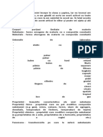 CHIMIE Notiuni Teoretice