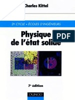 Charles Kittel-Physique de l'État Solide-Dunod (1998)