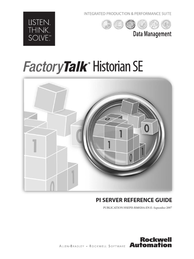 Historian SE 2.0 PI Server Reference Guide PDF | PDF | Application ...
