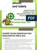 Konsep Dasar K3 & K3RS-1